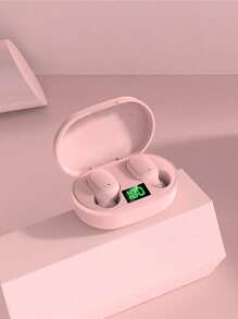 GENAI [Version améliorée] Mini écouteurs sans fil intra-auriculaires, légers, avec microphone intégré, étanches, son premium immersif, connexion longue distance avec boîtier de chargement