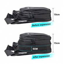 1 szt. Motocyklowa talia do jazdy na rowerze, wodoodporna torba na nogę, damska torba na udo, torba na ramię, talia i torba na nogę, męska torba na nogę/talię ze zdejmowanym paskiem, odpowiednia do wędrówek, jazdy na rowerze, wędkowania, podróży