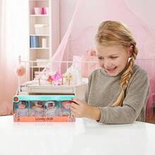 HUANG ER Muñeca Reborn linda de 4 pulgadas, regalo de cumpleaños perfecto - Multicolor - Ver 8