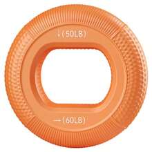 1 Stück Handtrainer Muskeltraining Griffstärke Trainingsgerät Ring aus Silikon, Fitnessstudio, Sport, Gymnastik, Heimtraining