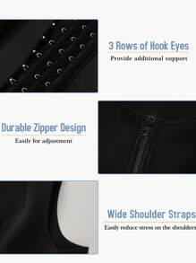 TAILONG Men Compression Shirt For Body Slimming Tank Top Shaper Tight Undershirt Tummy Control Girdle