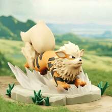 6 Styles Genuine  Toys Showdown Moment Series Anime Figure Charizard Blastoise Venusaur Arcanine Lapras Dragonite Cartoon Model Dolls Collection Toys Gifts
