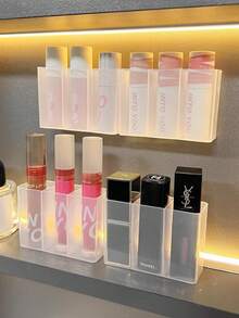 Bandeja organizadora multiusos y transparente para escritorio