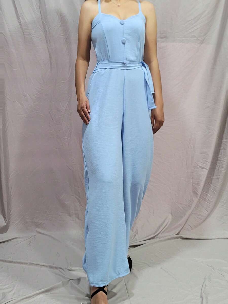 Palazzo ligero - Azul menta - Ver 1