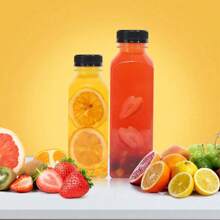 10pcs Transparent Juice Bottles, Suitable For Home Or Outdoor Camping Water Bottle For Outdoor For Sport