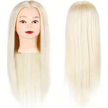 24" Hairdressing Styling Mannequin Doll Salon Training Hair Clamp Professional