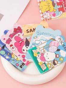 Sanrio 20 taccuini/set con stili casuali, Sanrio Kawaii Hello Kitty Cinnamoroll Kuromi My Melody, taccuini a taschino, quaderni con cartoni animati, articoli di cartoleria per ufficio, regali, (alcune parti possono essere casuali)