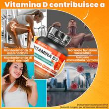 Vitamin D3 50mcg High Strength – 450 Tablets (15+ Months Supply) – Daily Nutritional Supplement – Premium Quality Vitastrong - Others - View 3