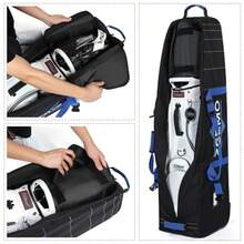 ZEEMO Golf Travel Bag Midlle Openning Black - as pic - View 3
