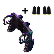 [Mobile Game Controller] Portable Smartphone Gamepad - Ergonomic Side-Cutout Design Wireless Smartphone Gaming Controller With Shooting Buttons, Trigger For Mobile Game, Enhances Gaming Experience, Great Gift For Birthday, Holiday, Boys