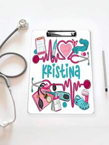 Personalized Nurse Clipboard-32 Styles,Nurse Gift, Nurse Appreciation Gift, Gift For Nurse, Personalized Clipboard, Custom Clipboard,Nurse Day,Office Decor ,Festival Blessing - Multicolor - View 3