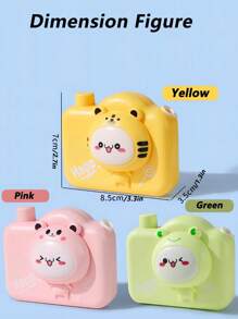 1PC Mini Children's Camera Water Gun Toy, Parent-Child Interactive Family Outdoor Games, Children's Prank Fun Game Toys, Suitable For Boys And Girls Water Outdoor Water Battle Toys, Preparing Fun Summer Water Play Gifts For Children