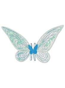 1PC/3pcs Fairy Wings For Adults,Butterfly Wings,Angel Wings,Fairy Costume For Women Halloween Dress Up Party Favor,Festival Costume Props(The Stripes On The Wings Are Random In Color)