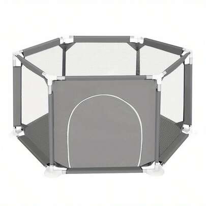 6 Sides Playpen By House & Round Zipper Door PlayPen