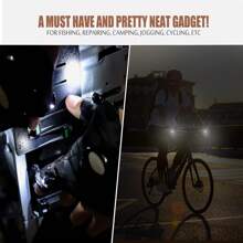 LED Illuminated Fishing Gloves For Emergency Repair, Night Fishing Lighting Gloves, Finger Lights Gloves