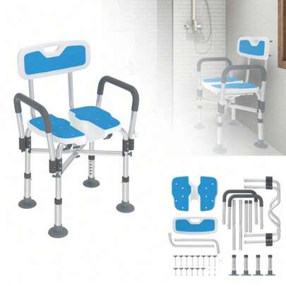 TATIVALO Bancos de  y de transferencia para baño y ducha