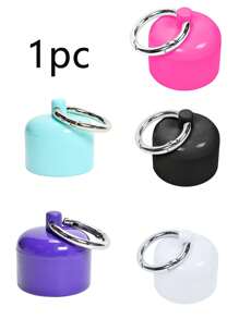 Jewelry Box Case,Portable Jewelry Storage Case,Traveling Jewelry Holder Storage, Pill Box Keychain Container,Keychain,Portable Ring Holder Keychain,Sports Jewelry Box Case,Travel Jewelry Box Case,Women'sTraveling Ring Holder Keychain,Small Round Metal Ring Container For Earrings, Rings, Necklaces For Women Storage Organizer Travel Essentials Back To School Dormitory Storage