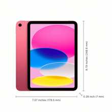 Apple iPad de 10.a generación - Chip A14 Bionic y pantalla Liquid Retina de 10.9" con carga rápida por USB-C, modelo WiFi