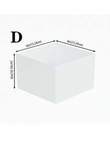 Conjunto de 6/1 peças de suporte para bolo em acrílico branco, suporte para bolo em acrílico de 3 a 8 polegadas, suporte para bandeja de bolo, caixa de armazenamento, adequado para cupcakes e bolos redondos, suporte para exposição branco, fundo oco, suporte elegante para exposição de sobremesas, caixa para exposição de bolos, adequado para festas, casamentos, reuniões, cupcakes, doces, multifuncional, sem necessidade de energia, adequado para férias, praia, coleção de banheiro