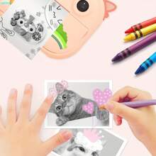 3/6/12 Rolls Of Instant Print Camera Paper, Compatible With Most Instant Print Cameras, Featuring Coreless Thermal Printing Paper That Works With 57Mm Wide Thermal Printers, Allowing For Quick Inkless Printing Suitable For Photos, Labels, Memos, And More.