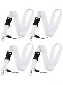 1pc Marble & Galaxy Pattern Lanyard, Suitable For Doctors, Nurses, Students, Teachers, Exhibition Staff ID Badge Holders, Can Be Used As Exhibition, Gift, Keychain Or Daily Use Car Accessories Bag Charm School