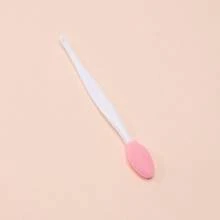 4 Stücke Silikon Lippen- und Nasenreinigungsbürsten | Doppelseitige Exfoliations-Gesichtspflegewerkzeuge für Mitesserentfernung - hautfreundlich, waschbar, farbige Griffe