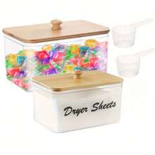 1 Stück Badezimmer Seifenspender Set, Badezimmer Organizer Zubehör Zahnbürstenhalter, Reinigungsstäbchen Halter Gläser, Zahnputzbecher, Seifenschale, Boho Rustikale Badezimmer Dekoration, Badezimmer Zubehör Aufbewahrung, Reinigungsmittel Behälter, Wohnheim Wäsche Aufbewahrungsbox mit Bambusdeckel