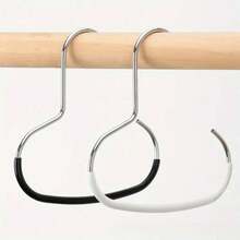Tendedero de plástico con 12 pinzas - Organizador de lavandería multiusos a prueba de viento con pinzas ergonómicas para ropa interior, calcetines, prendas delicadas - Solución de almacenamiento resistente para uso en dormitorio y hogar, accesorios de lavandería, diseño multifuncional, construcción robusta, pinzas para la ropa - Azul Rosa - Ver 3