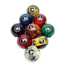 Profional Pool Balls Billiard Balls Set Complete 16 Balls For Pool Tables Black - As Pic - View 3