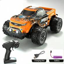 Children, 2.4G, Remote Off-Road Vehicle, High-Speed, Climbing Car, Rechargeable, Boys, RC, Drifting Toy Car, Birthday Gift