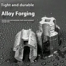 1/2", 3/4" Combination Tap And Die Set, Internal And External Threading Tool For Plastic Pipe, Plumbing Faucet Installation Tool