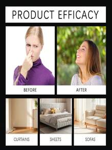 Fragrant Linen Spray - Home Fragrance Mist, Lightweight Air Freshener, Designed To Quickly Refresh Indoor Air Quality. It Can Quickly Release Fresh Fragrance. Suitable For Curtains/Sofas/Carpets. Neutralizes Deep-Seated Odors On Fabrics. Provides Long-Lasting Fragrance Retention.
