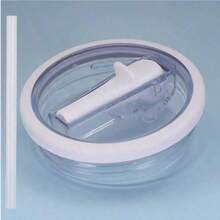 40盎司保温杯替换盖，带吸管，防漏，可重复使用，防溅，适用于Cug保温杯，返校用品