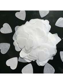 6000pcs/Set White Heart Shape Confetti Pieces For Wedding And Engagement Party, Valentine's Day Heart Confetti, Wedding Gift, Love Confetti, Balloon Filling, Suitable For DIY Celebration, Confetti, Wedding Decoration - Multicolor - View 20