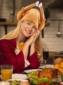 1 pezzo Cappello a forma di tacchino, elemento decorativo adatto per festival irlandesi, festival della birra, cappello da costume per vacanze
