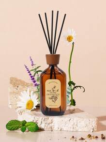 1 pieza - Difusor de varillas ambientador para el hogar, botella de vidrio difusor de varillas, difusores de varillas para el hogar, hipoalergénicos, asequible aroma a fruta, decoración de lujo para el hogar