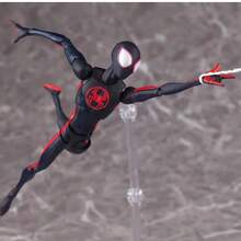 套装蜘蛛侠迈尔斯·莫拉莱斯可动人偶收藏哨兵漫威蜘蛛侠平行宇宙人偶模型收藏装饰配件（部分零件可能随机有轻微瑕疵）