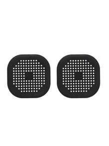 4/2/1 pièce Capteur de cheveux pour drain, couvre-drain carré pour douche, bouchon de cheveux en silicone avec ventouse, filtres anti-bouchon d'évier, bouchons de drain de baignoire et de douche, bouchons désodorisants de cuisine en silicone, outils de salle de bain pour services de nettoyage commercial/boutiques