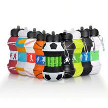 550 MI/18.6 Oz - Collapsible Water Bottle - Outdoor Sports Water Cup - Portable Water Cup