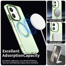 Gorgeous, Colorful, Luxurious And Fashionable Magnetic Phone Case, Compatible With Various Phone Models,International Version, Not The Domestic Version - Green - View 5