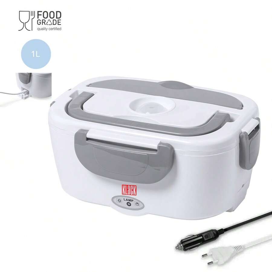 KLACK Lunch Boxes & Insulated Lunch Boxes, Insulated Food Jar - White - View 1