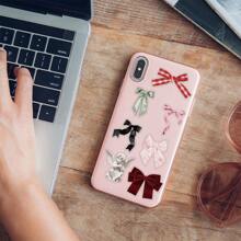 50 Stücke transparente Aufkleber, Schleifen-Aufkleber, Schleifen-Dekorationen, Schleifen-Partydekorationen, ästhetische Aufkleber, Vinyl-Wasserdichte Aufkleber, ästhetische Laptop-Aufkleber-Packung, Skateboard-Aufkleber, Wasserflasche-Aufkleber, Notizbuch-Aufkleber, Schulmaterial, Rückkehr zur Schule