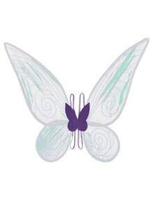 1PC/3pcs Fairy Wings For Adults,Butterfly Wings,Angel Wings,Fairy Costume For Women Halloween Dress Up Party Favor,Festival Costume Props(The Stripes On The Wings Are Random In Color)