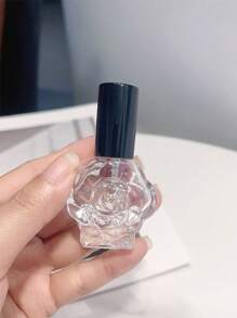 1/4PCS 10ml Rose Gold Perfume Spray Bottle Screw Top Perfume Spray Bottle Water Cube Perfume Sample Bottle Perfume Dispenser Bottle Portable Mini Sprayer, Refillable, Travel Friendly, With Fine Mist Sprayer Back To School