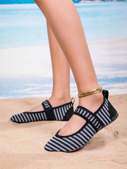 Women's Beach Sandals, Swimming Shoes, Indoor Yoga & Fitness Shoes, Water Resistant Non-Slip Aqua Shoes