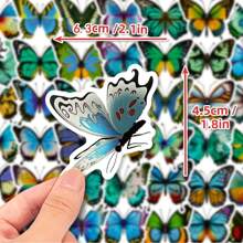 100Pcs Flower Stickers, Vinyl Waterproof Stickers For Laptop Scrapbooking Water Bottle Skateboard Luggage Cars Guitar, Colorful Aesthetic Stickers For Girls Teens Adults, Birthday Party Gifts, Back To School Gifts