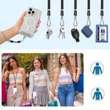 1 Set Minimalist Phone Hanging Strap, Wrist Lanyard, Diagonal Phone Chain, Outdoor Anti-Lost Strong Wrist Band, Keychain