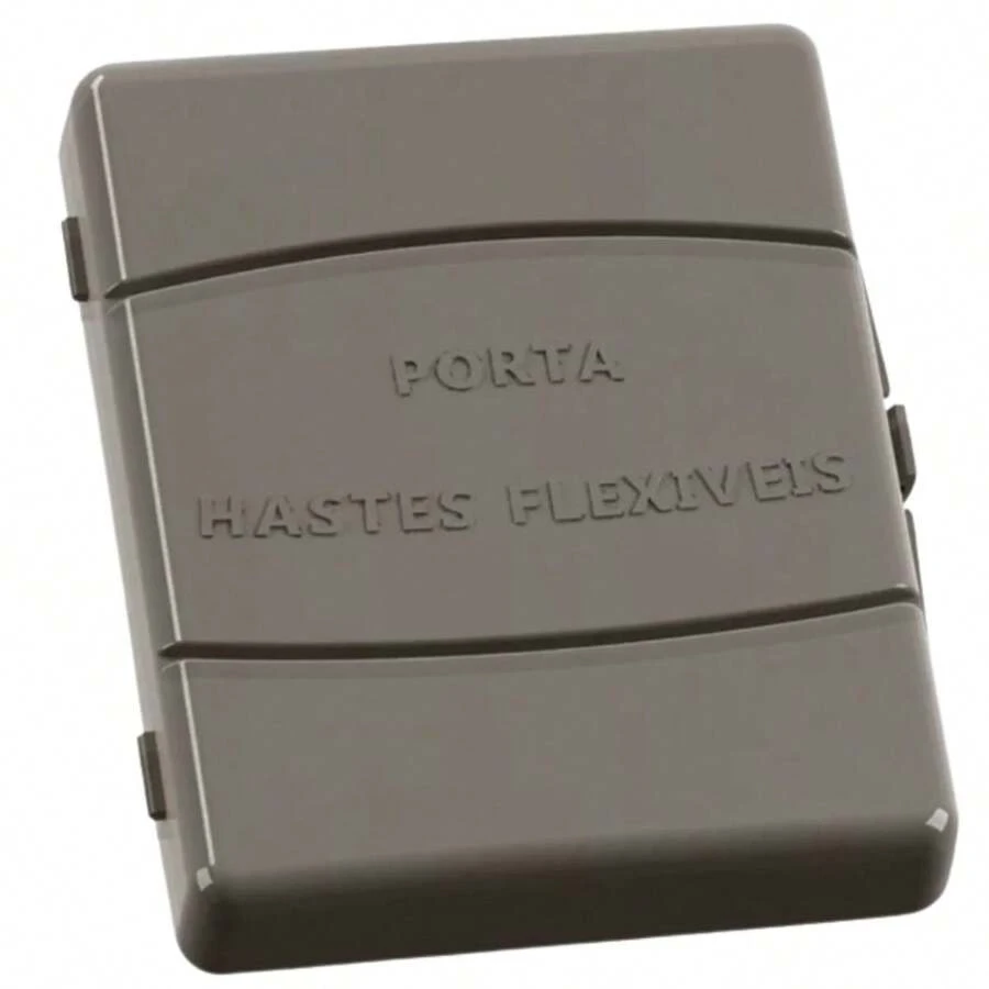 Estojo Organizador para Porta Cotonete Hastes - Fumê - Visão 1