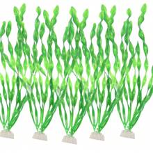 Artificial Aquarium Plants, ABS Plastic Fish Tank Aquatic Decorations, Realistic Aquatic Plant Decorations For Home Aquariums