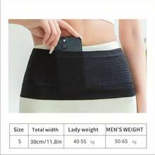 Women's Elastic Multifunctional Breathable Running Waist Pack, Key/Card/Coin Storage Fanny Pack - Multicolor - View 16